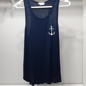 Navy Blue Tank Top